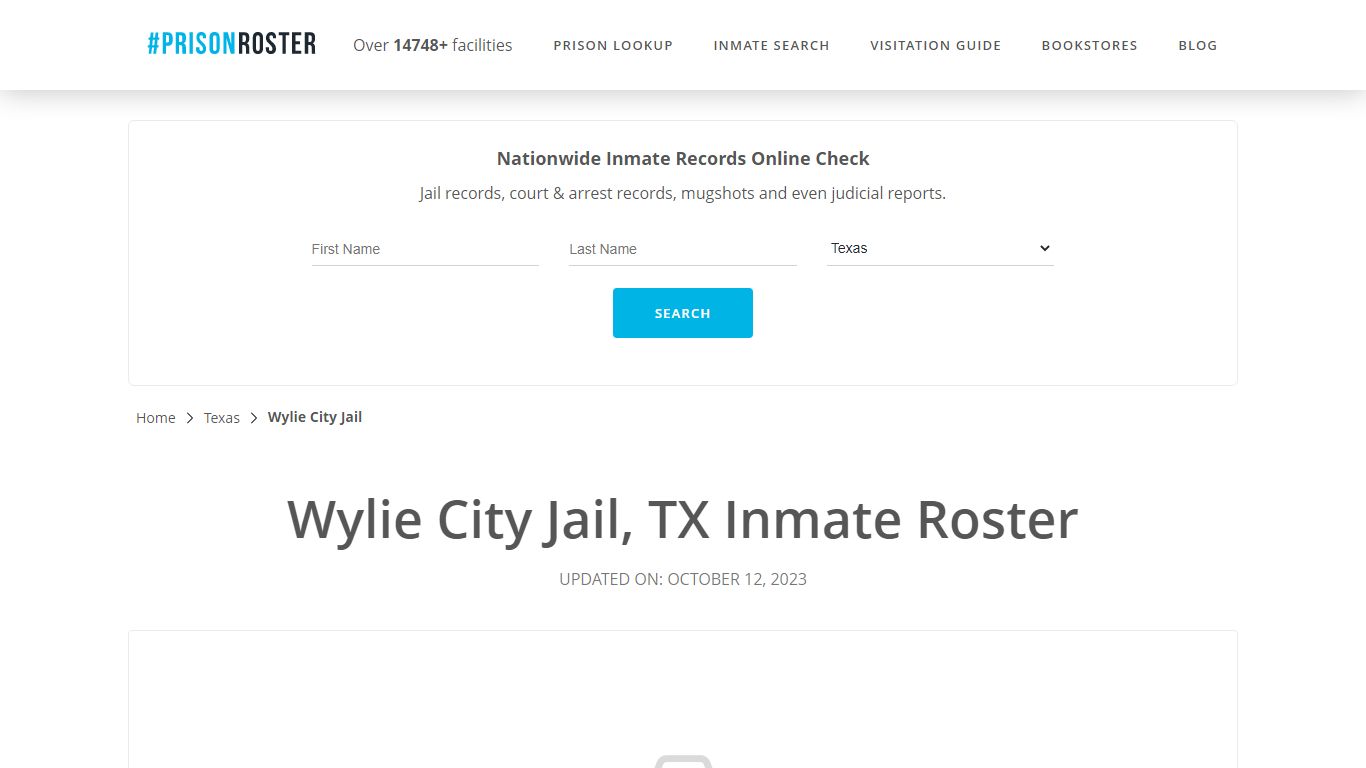 Wylie City Jail, TX Inmate Roster - Prisonroster
